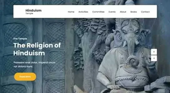 18 Best Hinduism WordPress Themes for Temples and Religious-Based Sites SKT Hinduism - Hindu Temple WordPress Theme