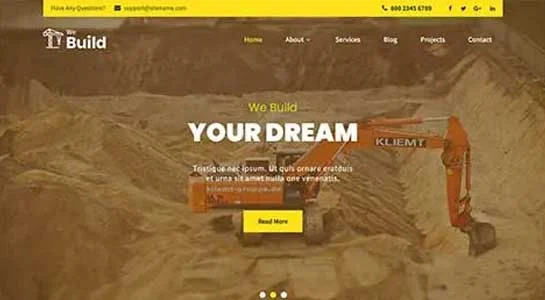House Construction Pro - Home Builder WordPress Theme