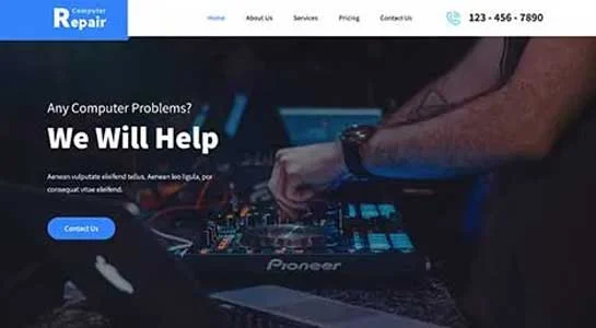 SKT Data Retrieval Service - Data Recovery Service WordPress Theme