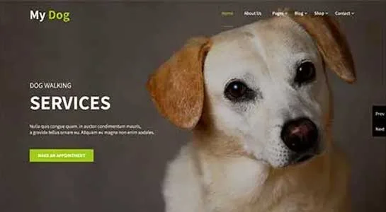 Corgi Puppies Pro - Dog Breeder WordPress Theme