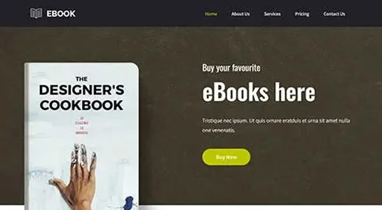 SKT ePublication - eBook Website Template