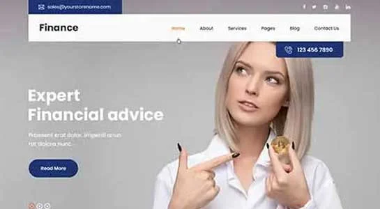 Finance - Finance WordPress theme