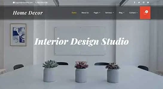 Home Interior Design Pro - Home Decor WordPress Theme