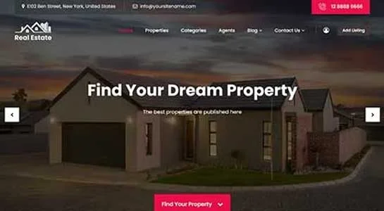 12 Flexible Layout Homefinder WordPress Themes Made for Property Rental SKT Property Search - Homefinder WordPress Theme