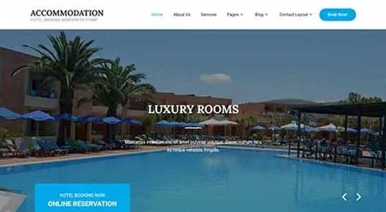 SKT Welcoming - Hospitality WordPress Theme