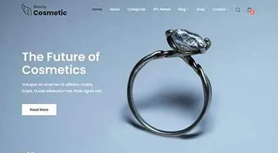 17 Best WordPress Themes for Jewelry Designer Websites SKT Jewelsmith - Jewelry Designer WordPress Theme