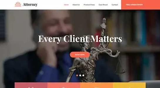 Best Law office WordPress themes 4 attorney law firm lawyer sites SKT Justice Chambers - Law Office WordPress Theme