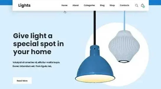 SKT Illumination - Free Lights WordPress Theme