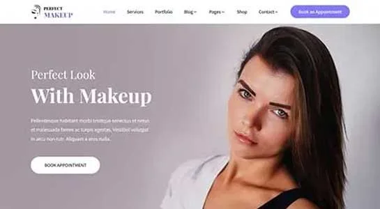 SKT Glam Specialist - Makeup Artist WordPress Theme