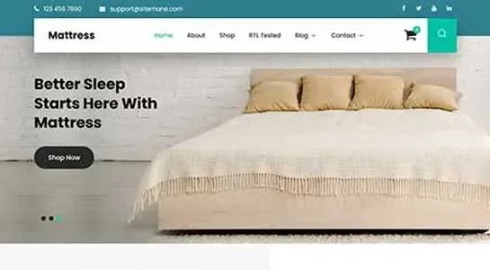 13 Sleek Material WordPress Themes for Modern Websites SKT Actual - Material WordPress Theme