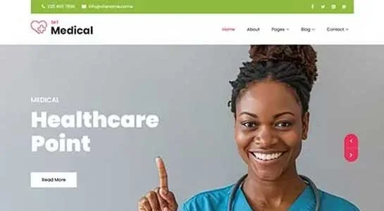 SKT Healthcare Listing - Medical Directory WordPress Theme