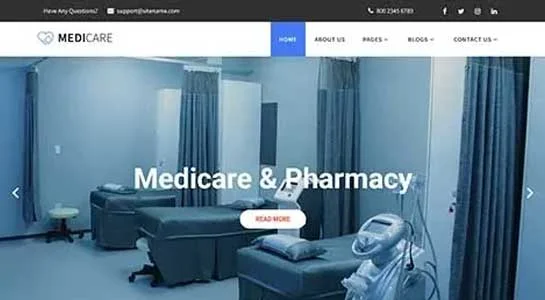 13 Best Medical WooCommerce Themes for Hospitals & Medical Staff SKT Clinic Essentials - Medical Woocommerce Theme