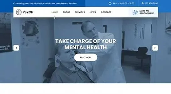 Top 14 Empowering Mental Health WordPress Themes SKT Counseling - Free Mental Health WordPress Theme