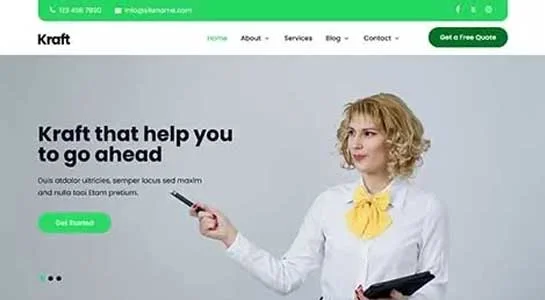 SKT Flat E-Commerce - Metro Woocommerce WordPress Theme
