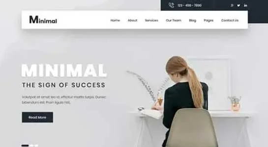 17 Best Minimal WordPress Themes for a Clean & Professional Website Naturo - Minimal WordPress Theme
