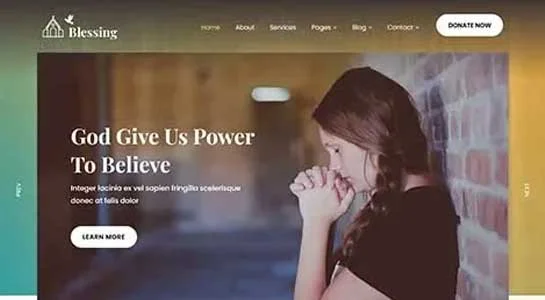13 Best Missionary WordPress Themes for Missionaries Website SKT Evangelist - Missionary WordPress Theme
