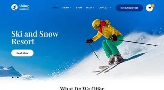17 Best Rated Motor Racing WordPress Themes for Racing Community SKT Auto Racing - Motor Racing WordPress Theme