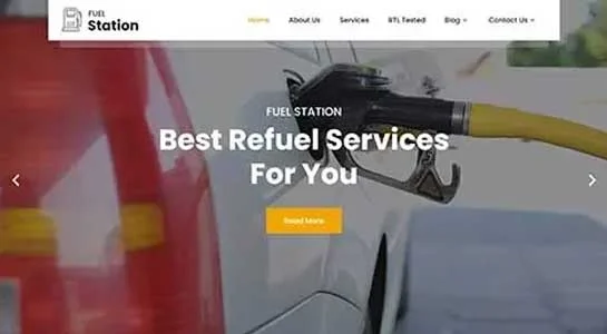 15 Best Petrol Station WordPress Themes For Motor Oil Wholesale Distributors SKT Fuel Stop - Petrol Station WordPress Theme