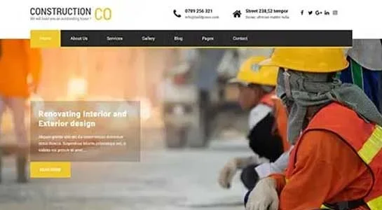 SKT Paving - Road Construction WordPress Theme
