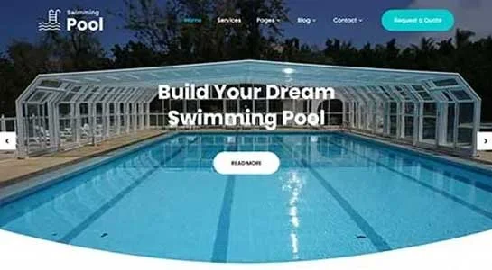 11 Best Swimming Pools WordPress Themes for Swimming Club Installation SKT SwimZone - Swimming Pools WordPress Theme
