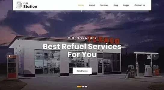 15 Best Gas Station WordPress Themes For Oil Industry Fuel Station - Petroleum WordPress Theme