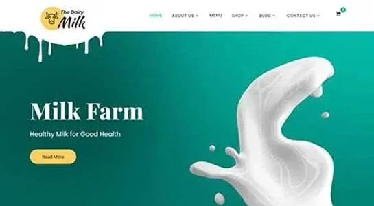 SKT Buttermilk - Milk WordPress Theme