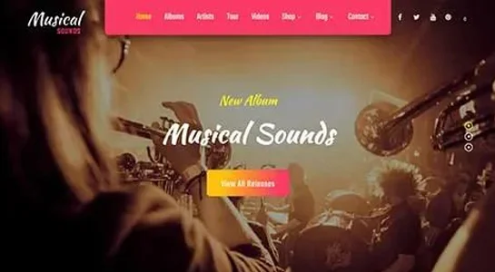 10+ Best Music Band WordPress Themes for Musicians Websites SKT Bandstage - Music Band WordPress Theme