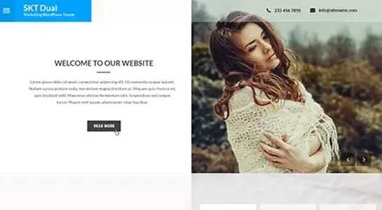 9 Best Non Blog WordPress Themes Can Help Make Your Website Stand Out SKT Feature - Non Blog WordPress Theme