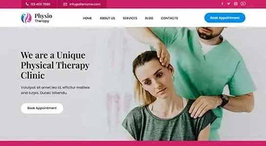 16 Best Pain Relief WordPress Themes for Pain Relief Clinic Websites SKT Soothing Therapy - Pain Relief WordPress Theme