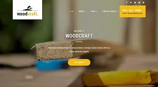 10 Best Plywood Supplier WordPress Themes for Craftsmen Carpenter & Furniture SKT Timber Source - Plywood Supplier WordPress Theme