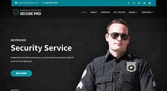 13 Discreet Private Investigation WordPress Themes SKT Detective - Free Private Investigation WordPress Theme