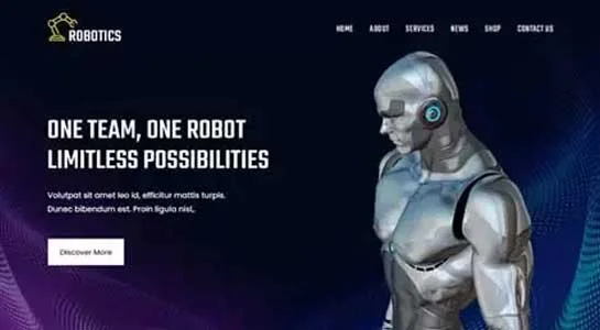 19 Best Robotic Automation WordPress Themes and Templates SKT Robotics - Robotics WordPress Theme