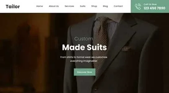 13 Sewing WordPress Themes For Craft and Fashion Stores SKT Tailor - Tailor WordPress Theme