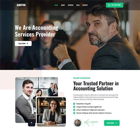 Enterprise Consulting WordPress Theme