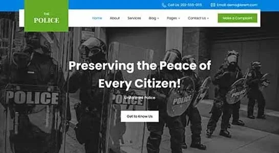 16 Small Town WordPress Themes for Public Relations Utility Services Government Portals SKT Hamlet - Small Town WordPress Theme