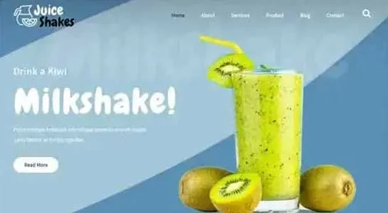 13 Best Smoothie WordPress Themes For Shakes Diet And Nutrition Cafes SKT BlendBar - Free Smoothie WordPress Theme