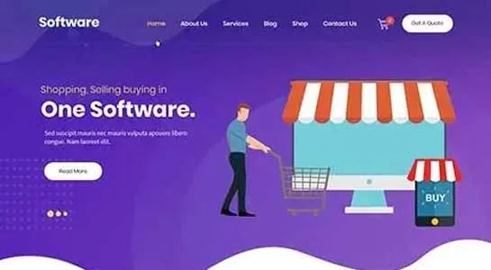 13 Best Software Company WordPress Themes And Templates SKT IT Tech - Software Company WordPress Theme