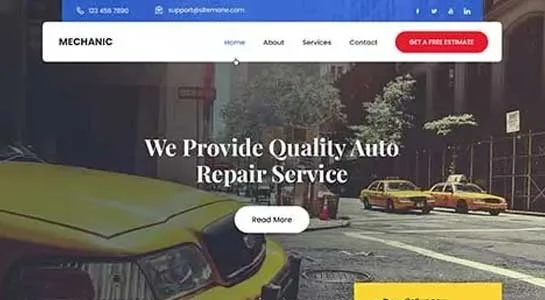 9 Best Taxi WordPress Themes for Transportation Car Rental & Moving Companies SKT CabRide - Taxi Wordpress Theme