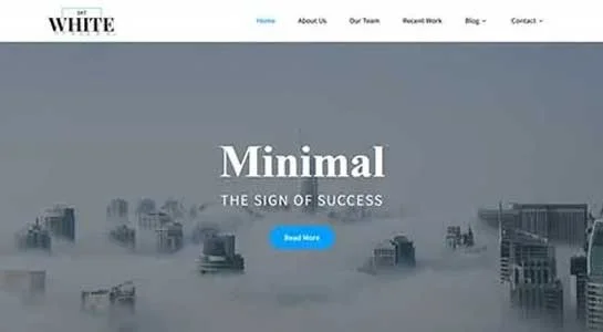 9 Text Only WordPress Themes for Minimalist Styled Websites SKT TextWP - Text Only WordPress Theme
