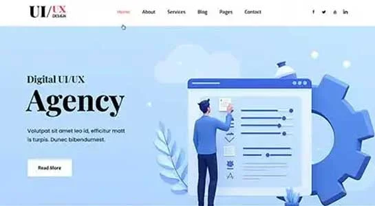 13 Best UI Design WordPress Themes for UI UX Designer Developer Agency UI UX Designer Pro - UI Design WordPress Theme