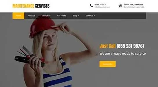 10+ Best Utility Company WordPress Themes for Electrical Services SKT Energy Supplier - Utility Company WordPress Theme