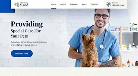 11 Best Veterinary WordPress Themes for Pet Care & Veterinary Clinic SKT Veterinary - Pet Clinic WordPress Theme