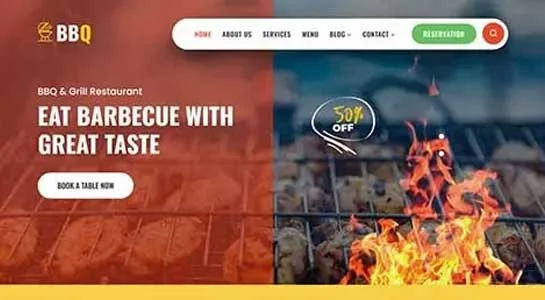 19 Stunning Nuvo WordPress Themes for Cutting Edge Websites SKT Eatery - Nuvo WordPress Theme