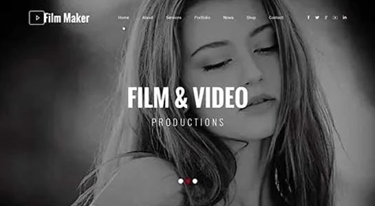 15 Best Online Cinema WordPress Themes for Film Studios SKT FilmStream - Online Cinema WordPress Theme