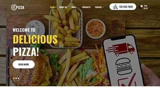 10 Best Online Food Ordering WordPress Themes for Food Delivery Take Aways SKT Meal Delivery Service - Online Food Ordering WordPress Theme