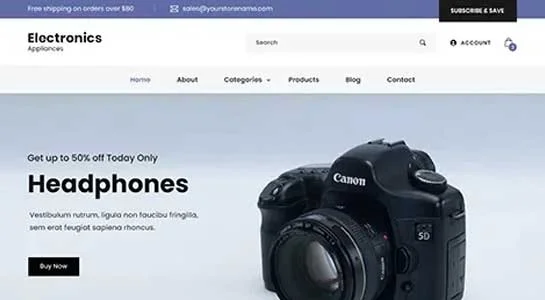 20 Best Online Shopping WordPress Themes and Templates SKT Digital Storefront - Online Shopping WordPress Theme