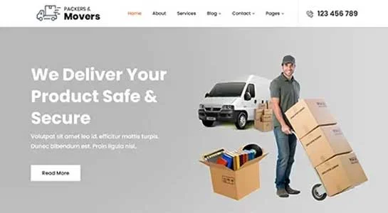 8 Best Packaging Service WordPress Themes for Packaging Companies SKT Wrapping Solution - Packaging Service WordPress Theme
