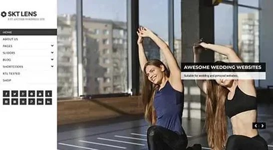 9 Best Personal Website WordPress Themes Designs for Personal Websites SKT Solo Site - Personal Website WordPress Theme