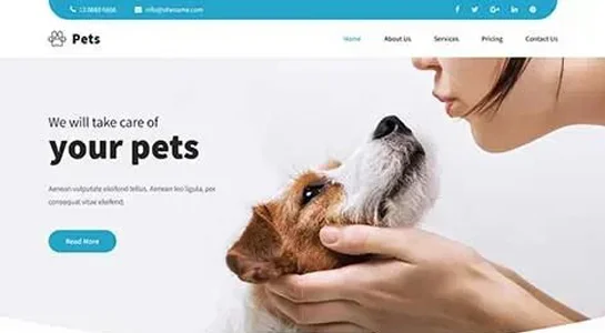 10 Adorable Pet Sitting WordPress Themes and Templates SKT Pet Nanny - Pet Sitting WordPress Theme