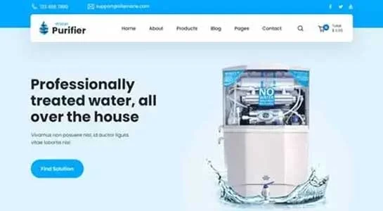 14 Best Water Delivery WordPress Themes for Water Delivery Websites SKT Aquasupply - Water Delivery WordPress Theme